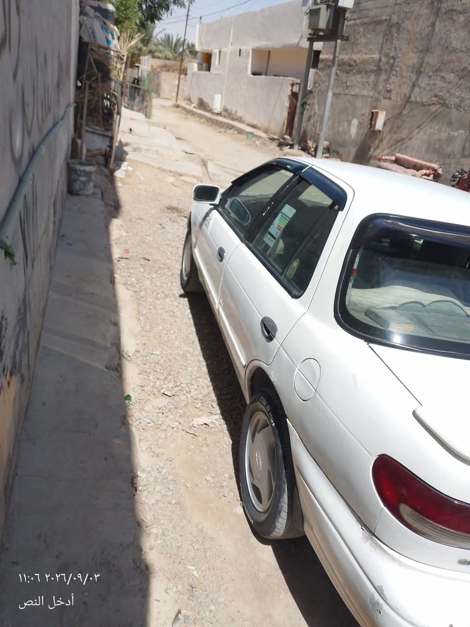 السلام عليكم سيفيا موديل 96 سياره جاهزه مال جناي سياره ما بها اي نقص تبريد شغال حداديه ما صار لها يومين نفضتها نفض السياره جاهزه باسمي رقم بغداد السعر 38 وبيها مجال شيء قليل عنوان ديالى سراجه اخون رجاء فد الشراي يتصل***********
