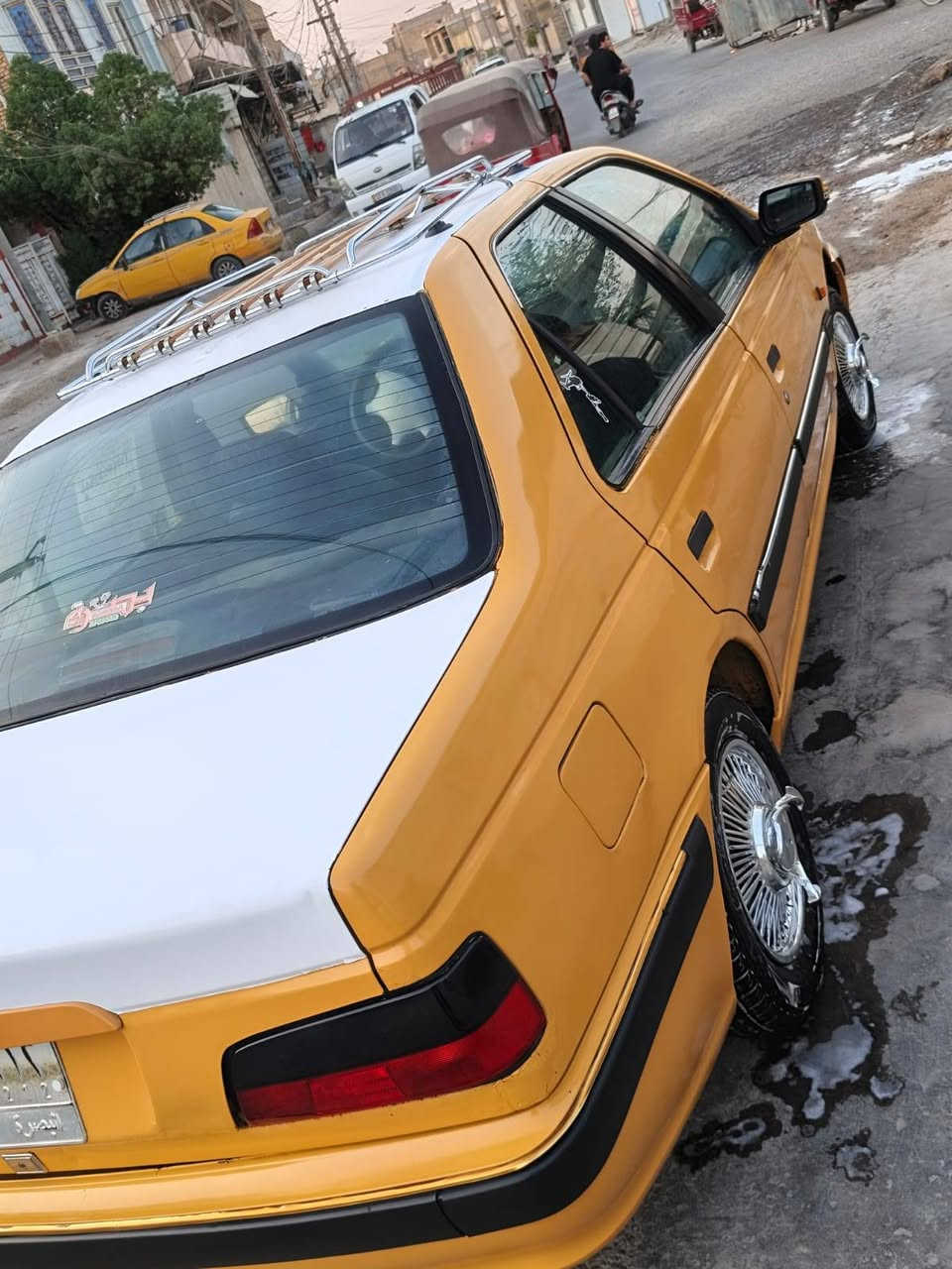 بيجو ١٣ للبيع وهاذ رقم صاحب السياره *********** سياره حلوه وجاهزه كبل للشارع مذب عليه ١٠٠٠

