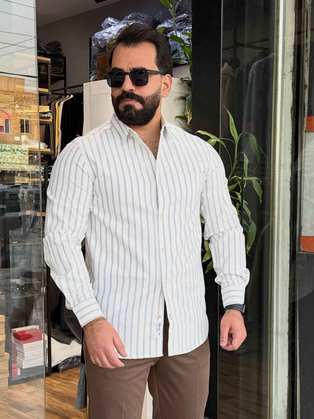 قميص • قطن • مقاسات S-XXL