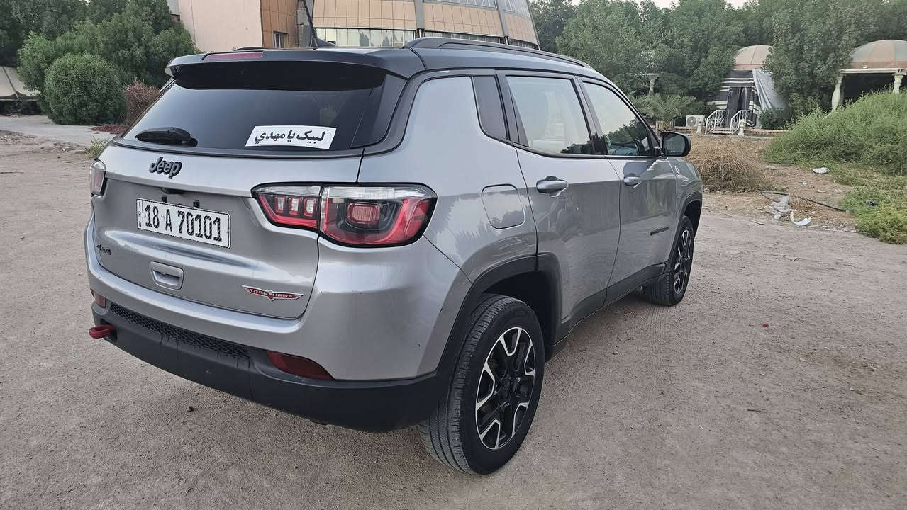 🚗 جيب كومباس تريل هوك (Jeep Compass Trailhawk) موديل 2020 للبيع
​اللون: سلفر تو كلر (Silver Two-Color)
​المحرك: 2400 سي سي (2.4L) - 4 سلندر
​المسافة المقطوعة : 72,000 كم فقط
​اللوحة : بابل، خصوصي (السيارة باسمي)
​الصبغ/الأجزاء المطلية: قطعة واحدة فقط
الحادث : سطحي + صور الحادث مرفقة بالمنشور
​الداخلية: مقاعد نصف جلد (عدد المقاعد: 5)
​الموقع: السماوة
​💰 السعر: ​145$
​📞 للاستفسار والتواصل: ***********
