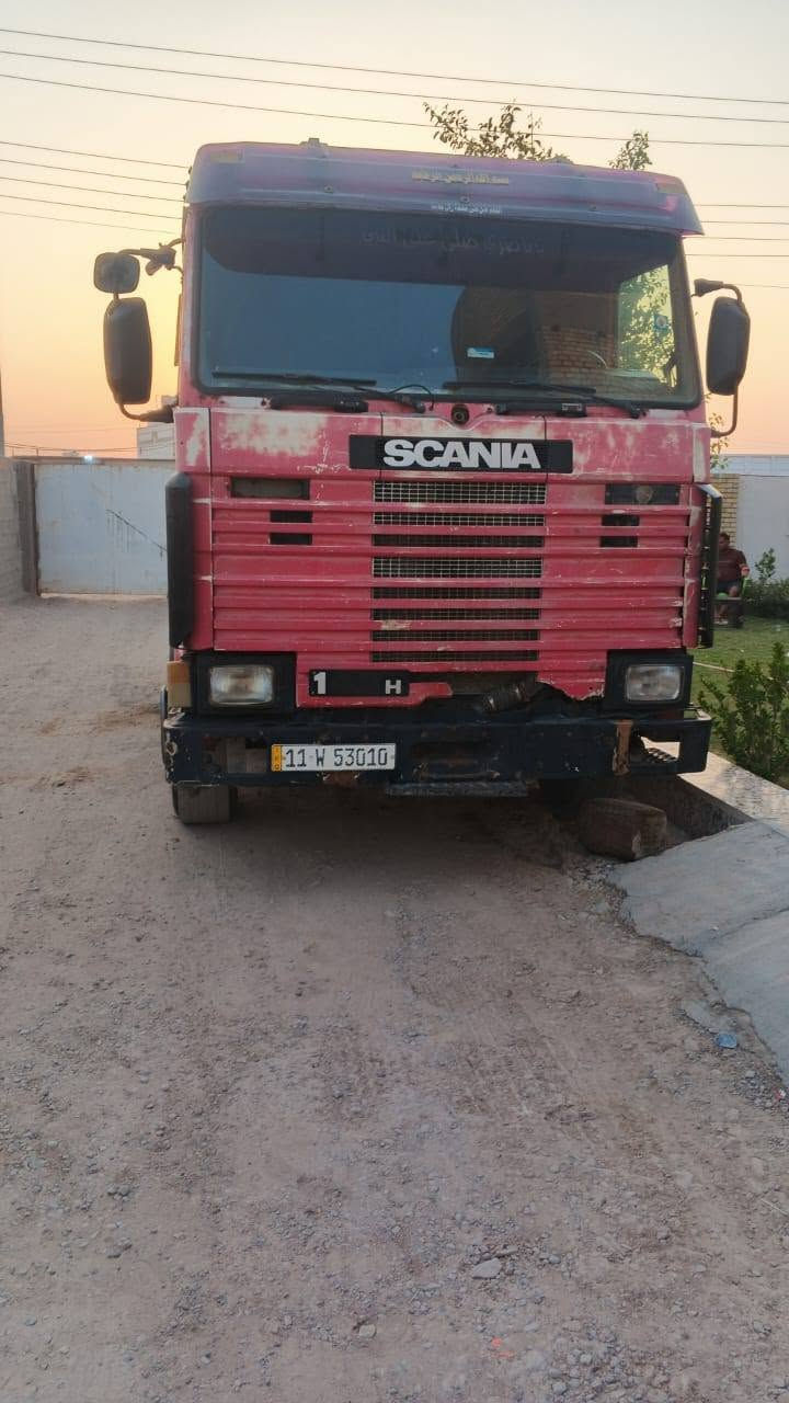 للبيع سكانيا مشلح سكس بلادي رقم بغداد  نكليزي سنويه جديده بسمنه مرسمه فلات  تحويل مباشر  حجم 143/500 بم كهربائي مكينه V8 كير ٣ب٣ مجموعه ١٩ علمآ ان سياره مكفوله وجاهزه للعمل ومعروضه ١٣٠ ورقه واي استفسار*********** ابوكرار مكانها بغداد السياحي.
