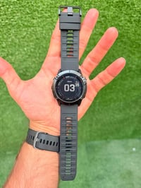 توفر الان Garmin Fenix 6x pro 51mm الساعة مستخدم النظافة تقريبا 93‎%‎ ...