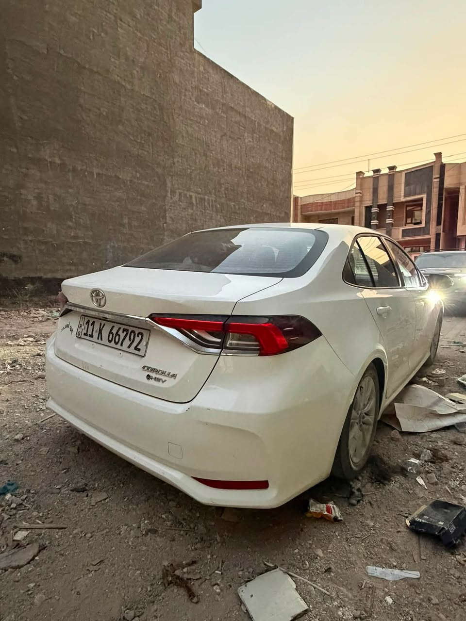 كورلا هايبرد صيني شكل خليجي موديل 2025
ماشية 43 

السعر ١٤٠ 

مواصفات الهايبرد معروفة

سيارة مومال تكسي 

طخة صغيرة بل باب والجاملغ الأمامي جهة السايق فديو للطخة موجود مبدل باب وكاله والجاملغ بارد ابد ممبين شي لازم اذكر والباقي كفالة شرط سونار 

فقط اتصال *********** 

واتساب ***********

بغداد حي الحسين
