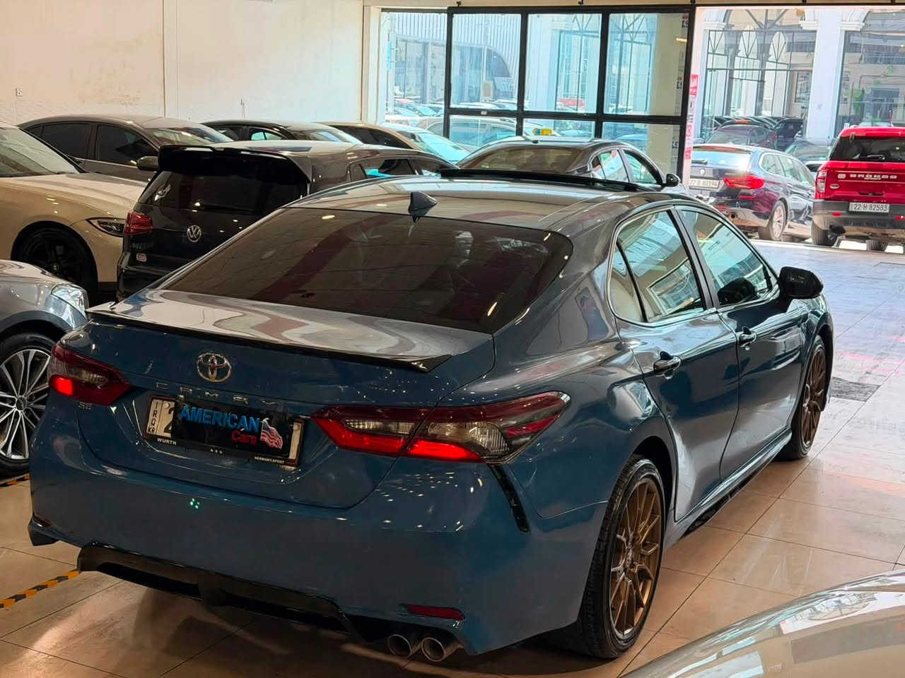سعري بلاش
للبيع ((مراوس )
TOYOTA CAMRY 2024SEفول

رقم :  اربيل 

موديل  2024

اللون : ازرق تريند

الفئة:  SEسلايت فول
بدون ارباك كامل سليم

الحادث : به س جاملخ سبوغ5قطعة كلر  امريكي
حجم المحرك :   2.5L 4
السلندر: 4
المشي60 الف كيلو قابل لزيادة 
للاستفسار للأتصال ***********
***********وتساب

العنوان . اربيل معرض امريكان كارس  (Amrican Cars Offical) .

