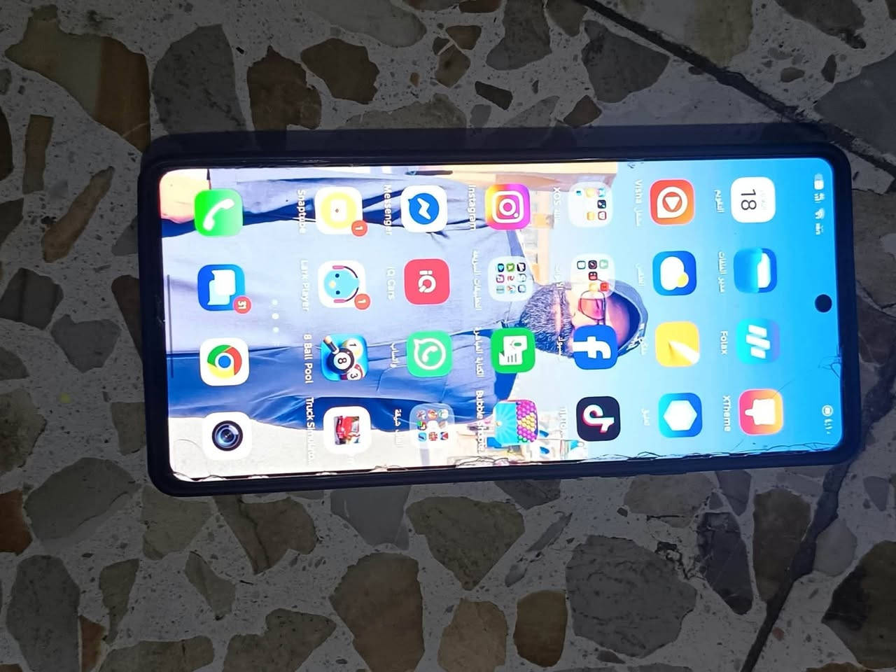 سلام عليكم موبايل  Infinix NOTE 40 للبيع موبايل كلش نضيف كلشي ما بي بس بل ضهر مفطور بس الضهر الشاشه حاط لزكه زلغ ما بيه موبايل كلش نضيف ذاكره 256 مكاني بغداد ام الكبر رقمي ***********
