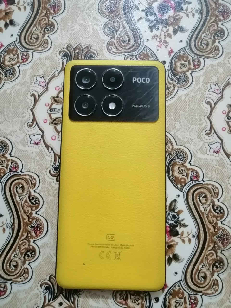 سلام عليكم ورحمة
بوكو x6 برو ماكس ذاكره 512 شحن يخبل جهاز مال بيت بي بس نقطه سوداء بشاشه  طاح مني وصارت نقطه بدون ملحقات سعر 230 رقمي ***********
