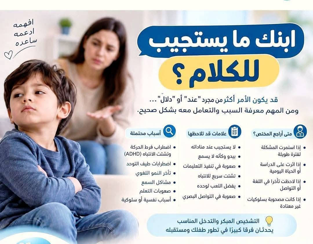 مدربة نطق • توحد • ٤-١٨ سنة