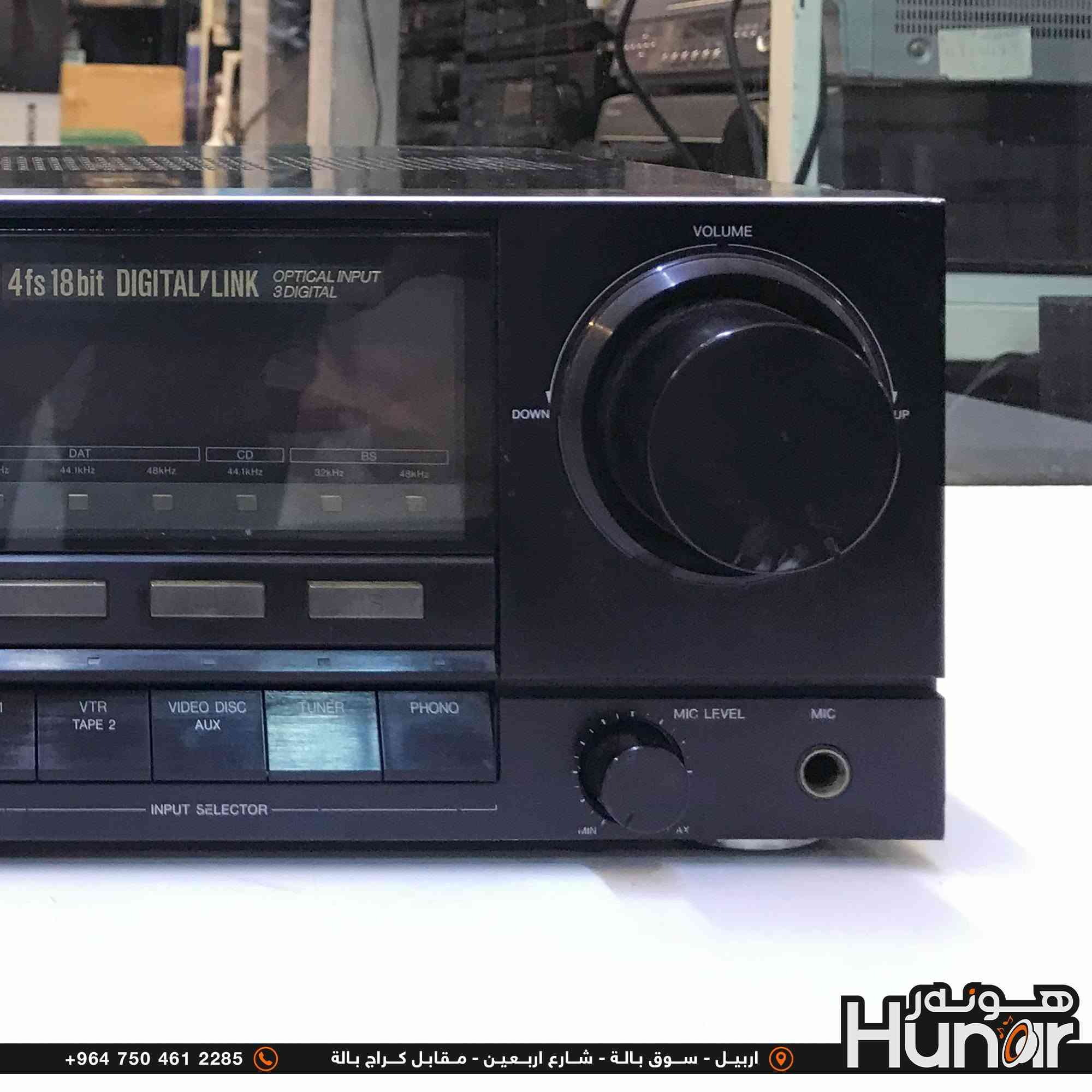 Panasonic SU -D5 .110 VOLT DIGITAL INTEGRATED AMPLIFIER
MADE IN JAPAN
( کوردی • عربي )

🟢توصيل موجود الي جميع المحافضات
🟡گەياندن هەیە بۆ هەموو شوێنێک

🟠مــعـرض هــونـەر
🔸للـصوتــیات(امبلیفایر• سماعة• رادیو• انتیك• مایكروفون)
🔸عــنـوان• اربیل سوق بالة • شارع اربعین
🔸مـوبایـل• ***********
                   ***********

🔵پـێـشانـگای هــونـەر
🔹بۆ ئامێری دەنگی و کارەبایی(ئیمپلیفایر• سەماعە• ڕادیۆ• مایکرۆفۆن)
🔹ناونیـشان• هەولیر • بازاری لەنگەی ٤۰م
🔹مـــۆبـایـل• 
***********
***********

•••••••••••••••••••••••••••••••••••••••••••••••••••
#iraq #kurdistan #duhok #zaxo #hawler #karbala #slemani #erbil #baghdad #kurd #kurdish #akre  #karkuk #kuwait #najaf
#amplifier #audio #subwoofer #sound #music #audiophile #bass #stereo #amplifiers #speaker #soundsystem #speakers
#اربيل #العراق #بغداد

نص مكتوب في الصور:
- +964 750 461 2285 اربيل - سوق بالة - شارع اربعين - مقابل كراج بالة Hunar
- +964 750 461 2285 اربيل - سوق بالة - شارع اربعين - مقابل كراج بالة
- +964 750 461 2285 اربيل - سوق بالة - شارع اربعين - مقابل كراج بالة Hunor
- هونر
- Hunar
- +964 750 461 2285
- اربيل - سوق بالة - شارع اربعين - مقابل كراج بالة