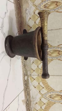 هاون ابو ترجيه • اكبر حجم • وزنه ٣ونص