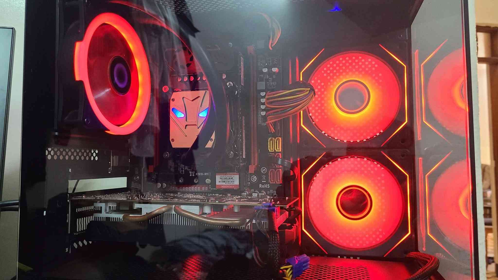 تجميعة • Xeon E5-2680V4 • RX 580 8GB