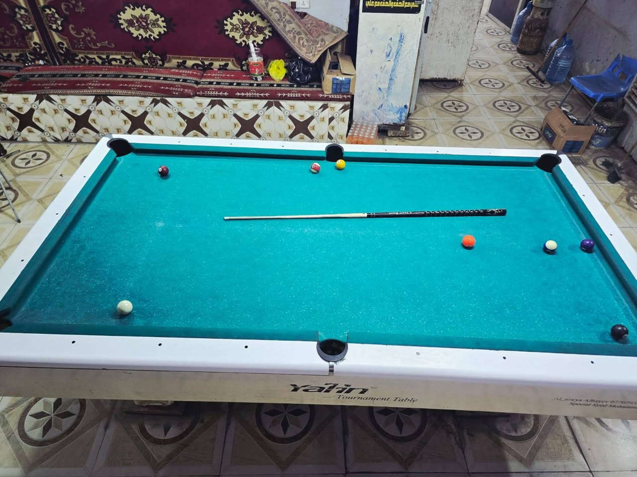 ميز بليارد نضيف مكانه العماره كراج بغداد سعره مناسب *********** واتس اب
