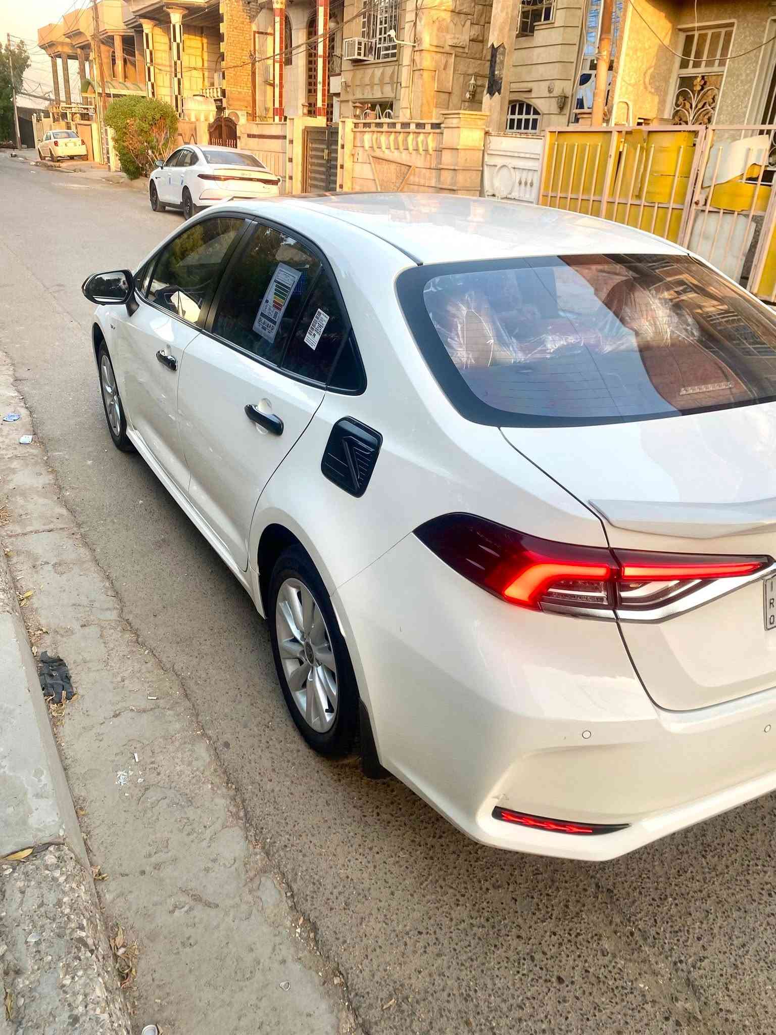 سلام عليكم
لبيع كورلا موديل ٢٠٢٥
شكل خليجي مكفول من صبع و بارد 
حساسات امامي خلفي لداد امامي 
اربعه كامرات سيارة مغلفة بي بي اف 
ماشية ٢١ الف سعرة ١٦٢ بيها مجال 
استفسار على رقم *********** 
سيارة موجود بغداد بنوك
