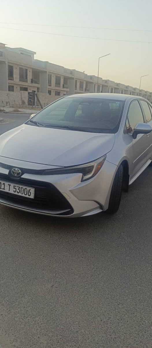 للبيع | تويوتا كورولا هايبرد 2024 (أمريكي)
🚗 الممشى: 28 ألف ميل فقط

مواصفات فئة LE:
✅ رادار أمامي
✅ تحديد المسار (Lane Assist)
✅ حجر بيئة بلادي (حجر الصلنصة)
✅ لايت زينون عالي وواطي
✅ بريك إلكتروني
✅ نظام AUTO HOLD
✅ هند بريك إلكتروني (بصمة)
✅ شاشة كبيرة
✅ تحكم كامل من الستيرن
✅ محرك 1.8 Hybrid المرغوب
✅ حساس ضغط الإطارات 

الضرر:

جاملغات وبنيد

الإيرباك المفتوح: بردة + ستيرن فقط

صور الحادث موجودة بالمنشور

📍 الموقع: بغداد

💰 السعر: 14,100 دولار (قابل للتفاوض البسيط)

📞 للاستفسار:
***********
