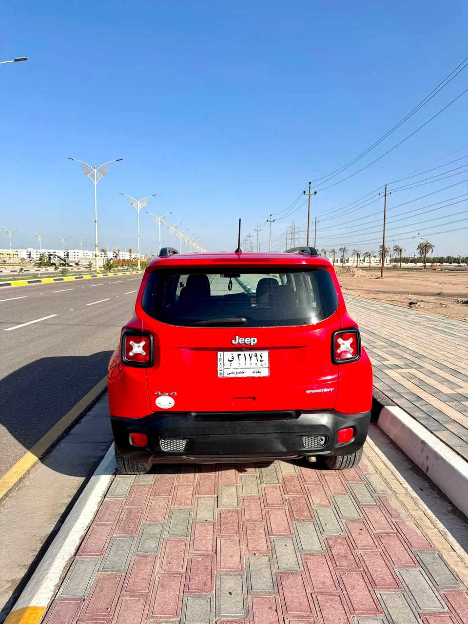للبيع او المراوس جيب رينجيد 2018 فئة سبورت لون احمر مميز الحادث بنيد فقط صور الحادث مرفقة مع الصور ماشية 59 الف ميل رقم بغداد بأسمي المواصفات بصمة سايد بريك كهربائي كامره  شاشة السعر 110 المكان كربلاء
***********
