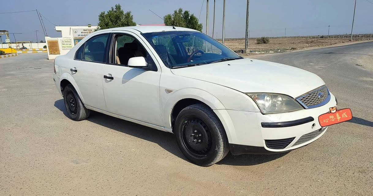 فورد مونديو 2006 رقم نجف الماني باسمي أربع  ارقام سنوية لل29 مكان ديوانية
كير محرك بلاد
محرك 4 سلندر 2000
تخم تاير جديد

تبريد ثلج 

تدفئة 

غرفة نظيفة جدا

شادلها شاشة وكاميرا

سيارة جاهزة  كل كهربائيات ع بلاد 

ترايك للبصرة مال جناي سيارة نظيفة وماتعبك

للاستفسار شراي  يتصل سعر ب،40 وبيه مجال

***********

نص مكتوب في الصور:
- 心想事成