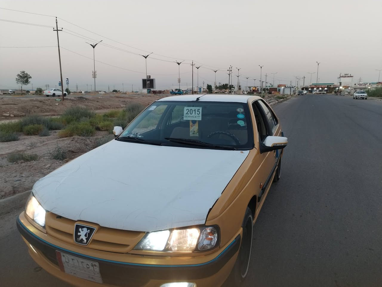 اعيد النشر بسبب الوعود الكاذبه بيجو بارص ٢٠١٥ رقم بغداد كير ومكينه جدد صدر خلفي وامامي جديد تخم تاير جديد تبريد ثلج منضومة بانزين جديده السعر 43 وبيه مجال مكان واسط الشراي يتصل *********** بي وات ساب
