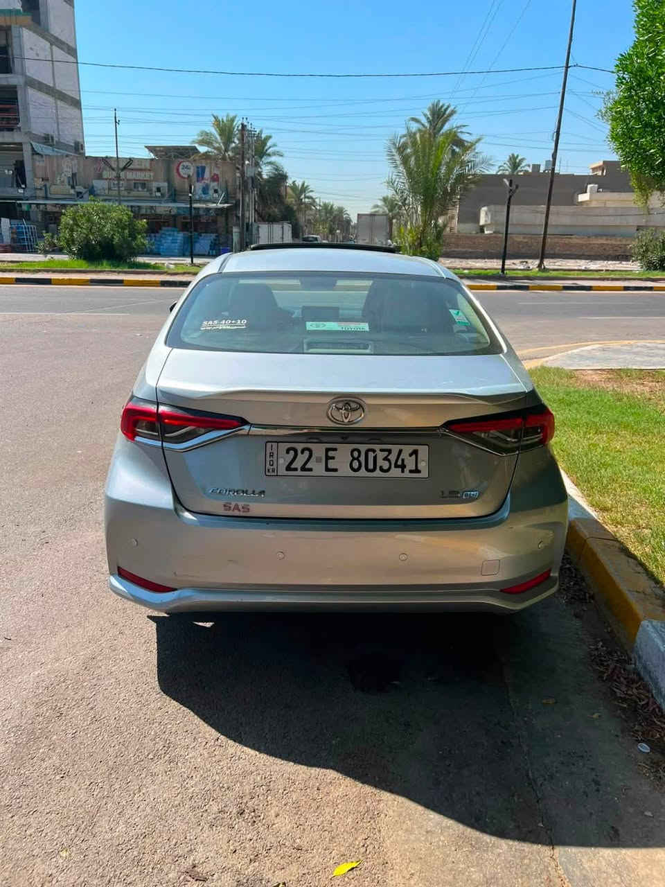 كورلا ساز 23
محرك 1800 بانزين فقط
ماشيه 70
بيها بارد بهلال الجاملغ الخلفي
مكانها بغداد الكرخ
هـ/ ***********
