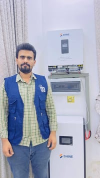منظومة شمسية • ألواح جينكو 650W • حي المعلمين