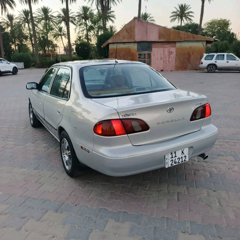 السلام عليكم (( للبيع )) 

كورلا موديل 2000 نظيفه جدا يسرا بلاد رقم بغداد انكليزي سنوية وهزه جديده باسمي شرط التحويل مباشر 

كير ومحرك جديد مال حاوية اقتصاديه بالصرف صدر ورا وكدام بحاله جيده جدا والتبريد ثلج 🥶 غرفتها كلش نظيفه والبطاين جديده دوشمه جديده والارضيه جلد كهربائياتها كلها شغاله مابيها ولا كلوب ميشتغل 

ريمونت فتح الابواب + الصندوق تخم تاير جديد ويل كب رياضي صبغتها فرن درجه اولى جديد على ايدي لان صبغها جارد والتراي مفتوح وين يعجبك 

السعر :- ٦٣ ورقة وبيها مجال للطيبين 
العنوان :- بغداد الكاظميه 
الاتصال :- *********** 

السياره كلش حلوه ومرتبه وبالحقيقه احلى من الصور والي تصير من نصيبه احول السياره مباشرة مابقيها باسمي ربي يحفظكم