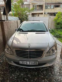 مرسيدس w221 2006  رقم سليمانيه الجديد  السياره وارد يابان s350  بيها ث...