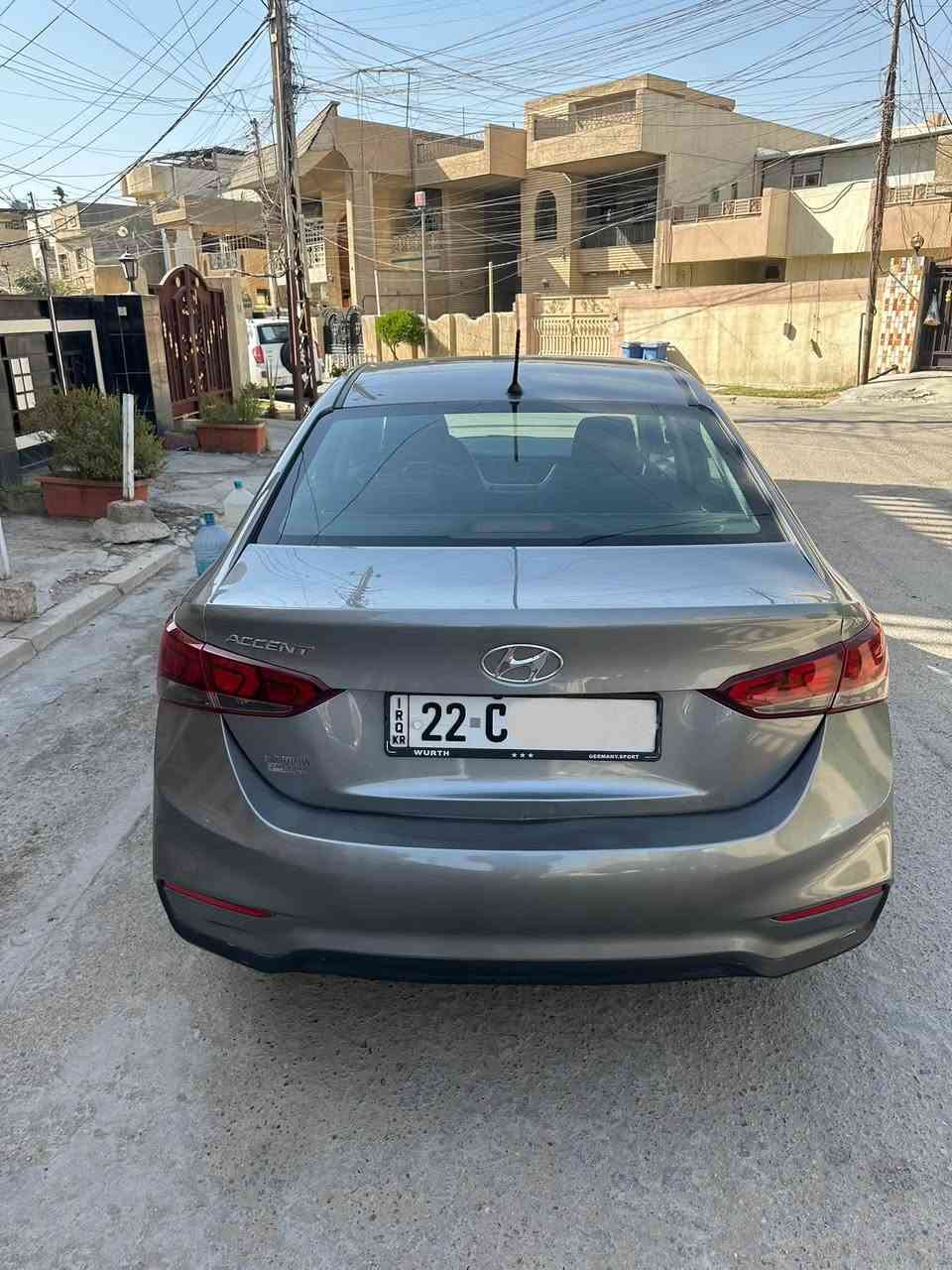 اكسنت 2021
امريكي / محرك 1600 دوش
كير مكينه / كفاله عامه 
مكان بغداد رقم اربيل  تريد تحويل وكاله جاهز
تبريد ثلج حادثهه جامغ وراجع نفسه وبنيد
وبية طخه من ورى بدون تبديل   
سياره ماشيه / 80 
السياره كامله من كل نواحي 
السعر المطلوب110 وبيه مجال 
للتواصل ‪***********
