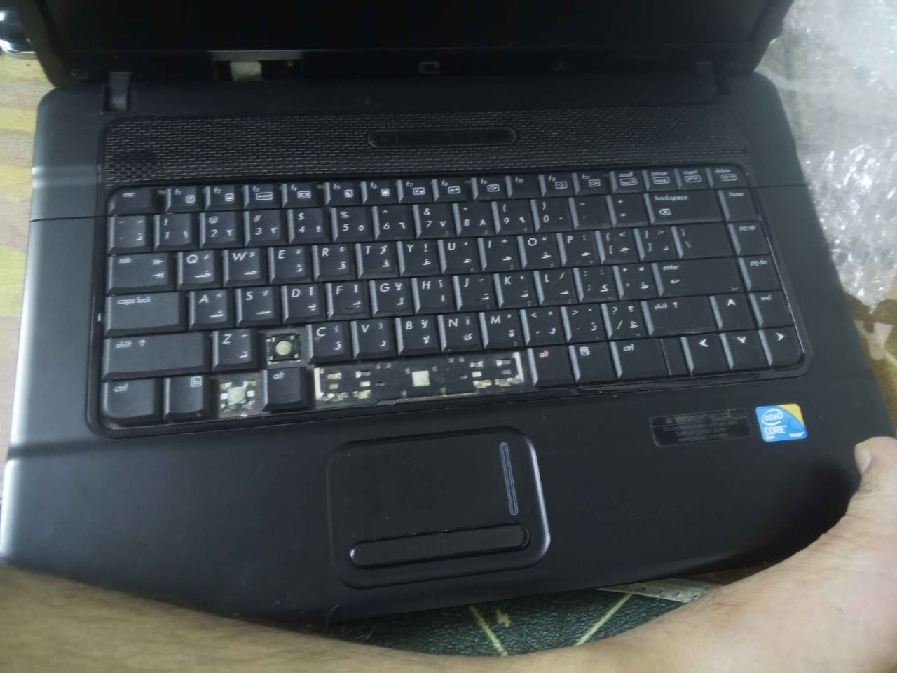 لأب توب شغال فووول. نقص دكم كما في الصورة مواصفات بسيطة للطباعه والدراسة *********** سعر 85000 الف بغداد, العراق
