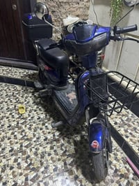دراجة كهربائية • بطاريات جديدة • بعقوبة