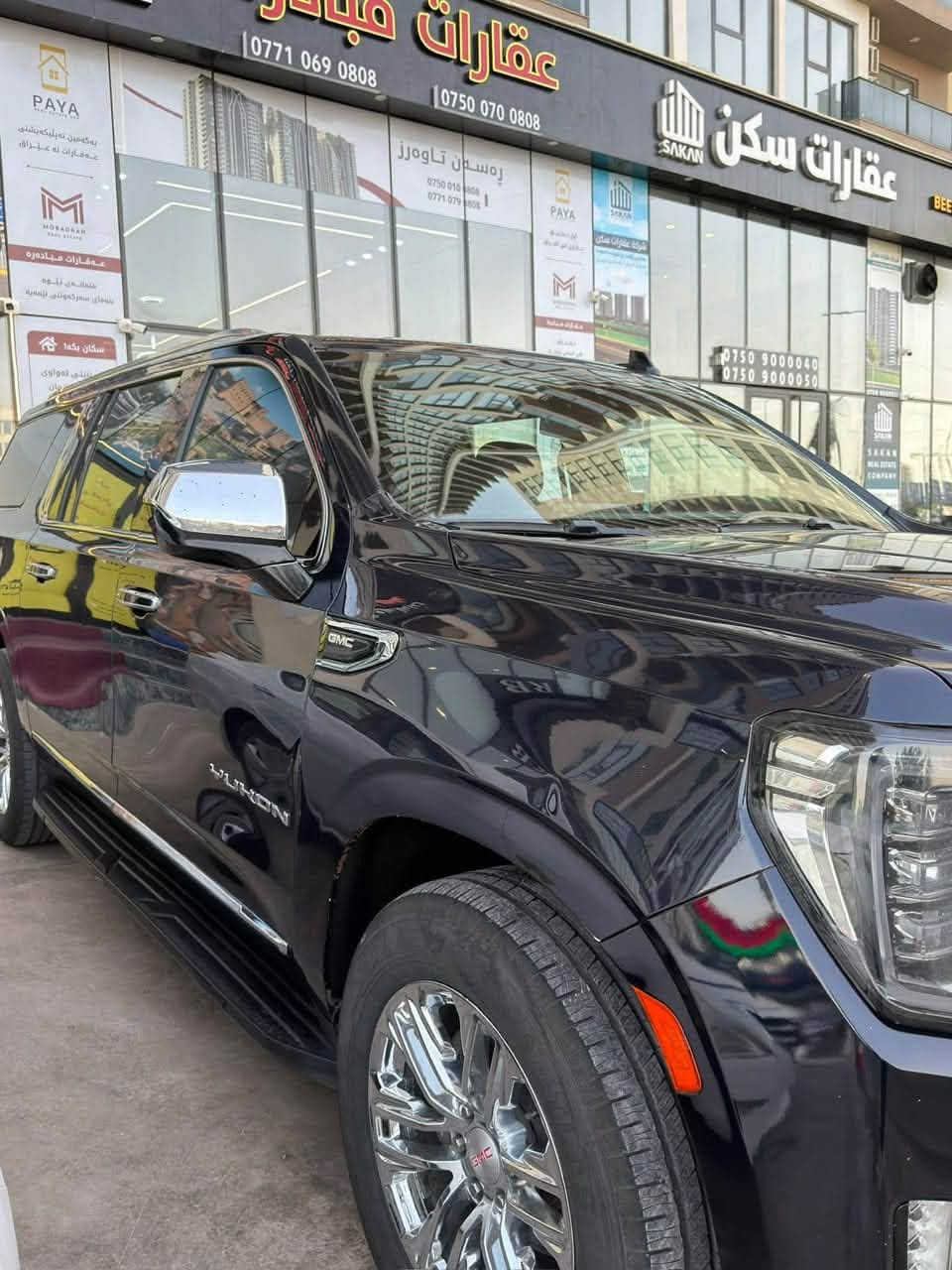 🔥 GMC SLE طويلة موديل 2023 🔥
🚨 سيارة نظيفة كلش ما شاء الله وبحالة ممتازة جداً 🚨

🔹 موديل 2023
🔹 فئة SLE
🔹 طويلة
🔹 ممشى 420 كم فقط
🔹 مرقم أربيل أجرة
🔹 مكان السيارة بغداد

✨ حالة السيارة:
• السيارة نظيفة كلش من الداخل والخارج
• حادثها جاملغ الصدر مبدل
• جاملغ السايق بيه بارد خفيف
• باب الصدر بيه بارد خفيف بنهايته
• البنيد مصبوغ
• باقي السيارة بحالة نظيفة جداً

💎 سيارة تستاهل المعاينة والفحص
💎 نظافة واضحة وحالة ممتازة
💎 ممشى قليل جداً مقارنة بالموديل

📞 للاستفسار:
***********
***********

📍 بغداد
