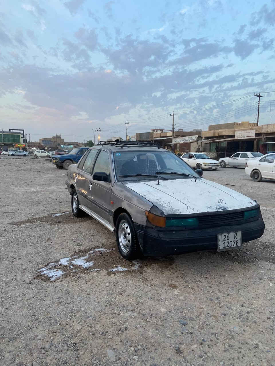 لانسر ١٩٩٢ • رقم صلاح الدين • سمكرة وصبغ