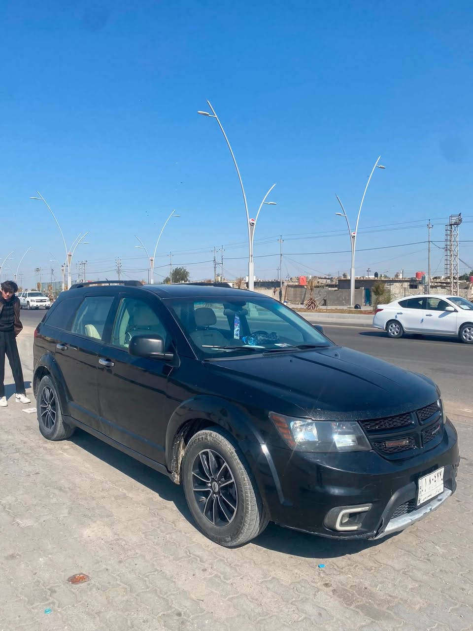 دوج جورني مديل ٢٠١٨ سبعه راكب ثلث قطع تبريد المحرك اربعه سلندر كير محرك جيس حداديه تخم تاير كهربائيات كلها كامله العنوان البصره المعقل حادث جاملغ وبنيد 
رقم الهاتف ***********
