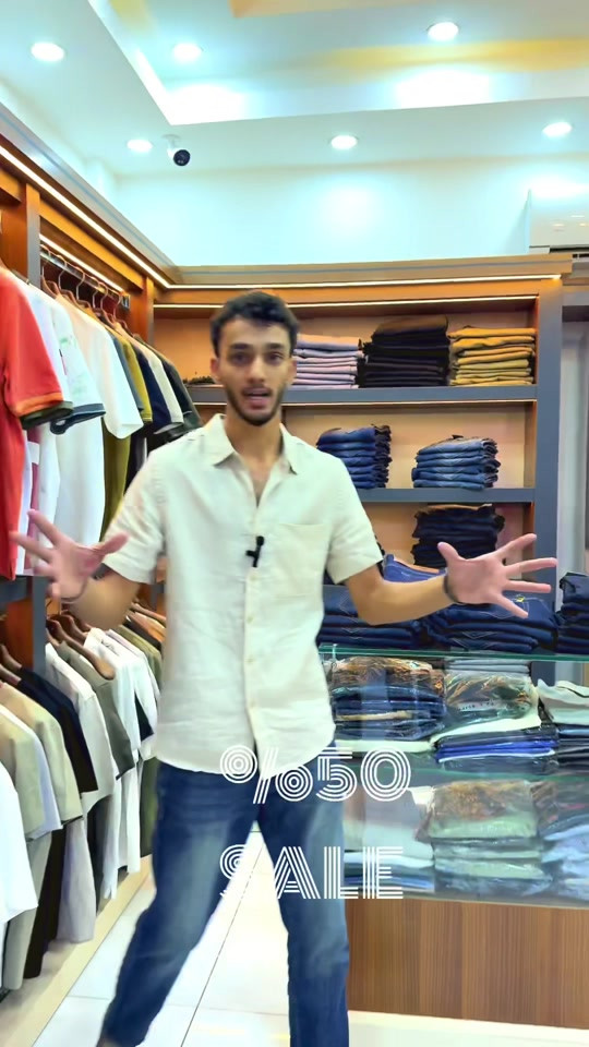 تخفيضات حقيقية 50% 🔥 ☀️ على جميع الموديلات الصيفية ☀️ ✨ أناقة مميزة • خامات راقية • أسعار ما تتكرر 🏷️ خصم حقيقي 50% لا تفوّت الفرصة… اختار موديلك الصيفي الآن وبنصف السعر! 🔥 📍بغداد الشعب الفرع المقابل متوسطة صلاح الدين *********** #7k #creatorsearchinsights #الشعب_الصيني_ماله_حل😂😂 #رجال #ازياء 
