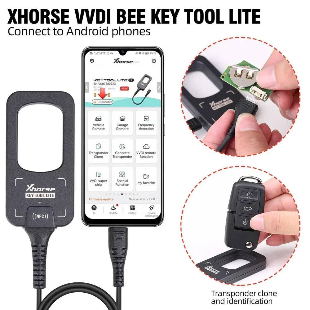 VVDI Bee • نسخ ترانسبوندر • شارع الرشيد