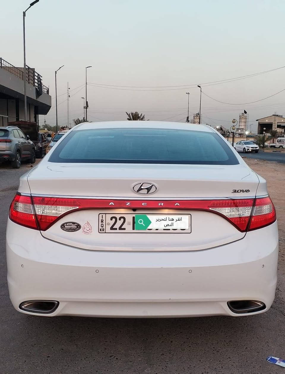 السلام عليكم
هونداي أزيرا 2015 خليجي مكفوله من الضربة والصبغ والتبديل بيه بارد على كد شبر مكانين الجاملغ الخلفي الايسر والباب خلف الصدر مكينة 6سلندر 3000 حساسات امامي وخلفي كشنات جلد كامرة وشاشه وتحكمات كير ومكينة مكفولات تخم تاير حدادية تبريد ماشية 117الف سيارة جاهزة ومابيه اي نقص السعر 129 وبيه مجال بسيط الرقم *********** مكان السيارة بغداد الرصافة
