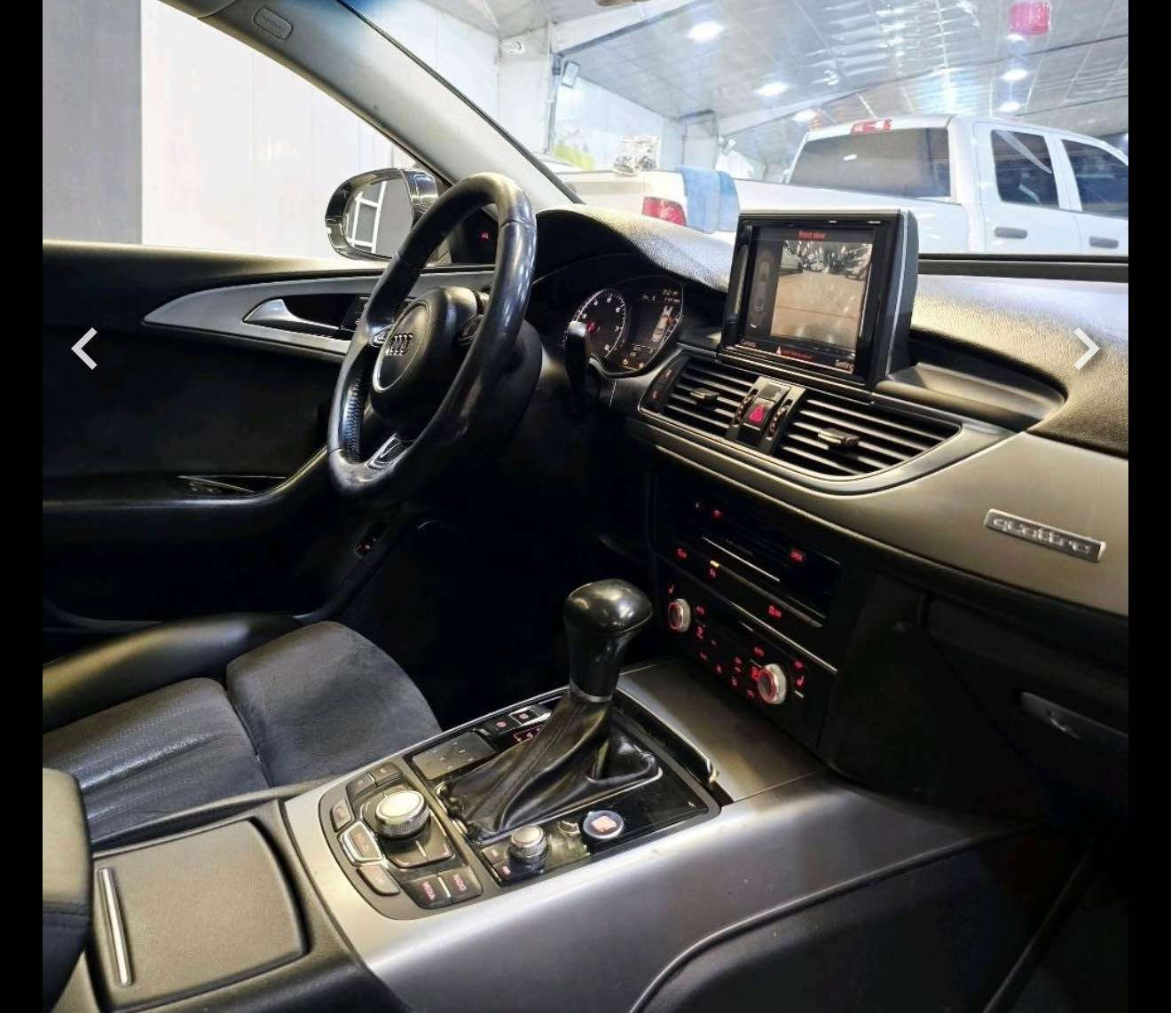 ***********
بيع او مراوسة 
اودي A6  S-LINE
موديل 2014 خليجي 
محرك V6 تنفس طبيعي و گير 7 نمر 
نظام Quattro أقوه دفع رباعي بالألماني
مواصفات فول الفول  
حساسات 360 درجة 
كامرات 360 درجة 
لايتات داينمك 
كشنات جلد والكنتارا
شاشة كبيرة 
ومواصفاتها S_LINE حقيقي  
وعليها برمجة RS6 🔥صاروخ أرضي
ميحتاج اذكرها وحدة وحدة

الصبغ فق ربع جاملغ امامي جهة السكن و ربع بونيد بدون دواخل

تبريد و محرك وكير و اكسل بشرط فقط يحتاج خيال

السعر 107 وبيها مجال  قليل ان شاء الله 
مكان السيارة كركوك 
..$***********..$ كركوك, العراق
