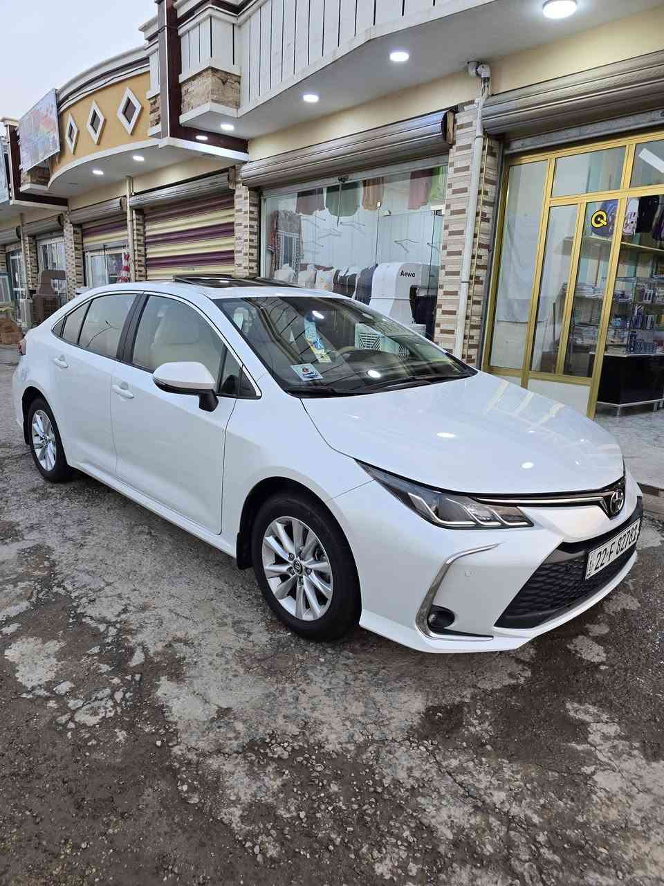 السلام عليكم
كورلا 23
فول مواصفات رقم اربيل اباسمي
ماشيه 65
السعر 175وبيه مجال بسيط
***********
