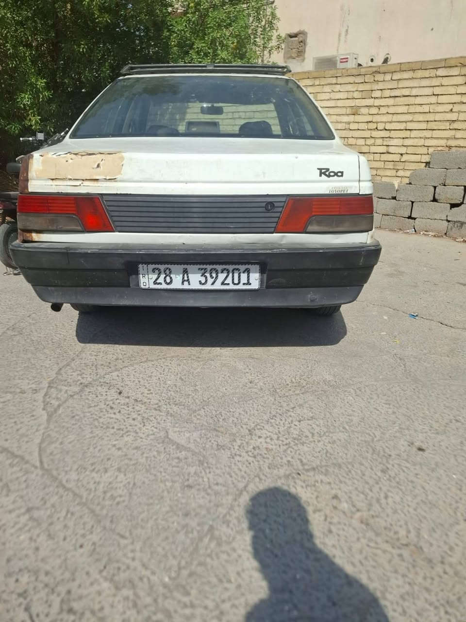 السلام عليكم بيجو روا ٢٠٠٩ محور كير ومكينه كورله السياره جاهزه مابيه نقص غرفته جديده تخم تاير جديد صدر أمامي جديد صدر خلفي جديد كير ومكينه خير من الله السعر ١٨$ وبيه مجال حك الجيه مكانه اليرموك اربع شوارع رقم نجف انكليزي بسمي تحويل ثاني يوم ***********غير متواجد عل
