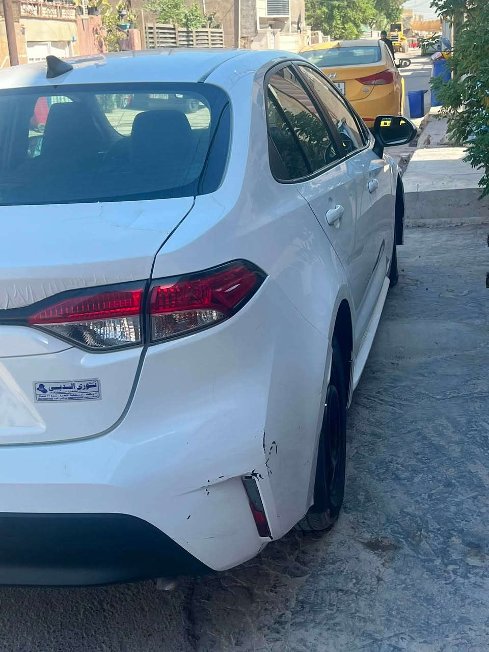 سلام عليكم 
كورلا 2023. 
مكينه 2000
رقم انكليزي جديد هزه جديده شرط لتحويل 
مواصفات عاديه 
امريكيه بانزين فقط مابيه لا صبغ ولا حار ولا تبديل بيه بس بارد 
ماعدي صور لحادث بس عدي سونار مرفوقه صور مالته 
سعر 137 $. 
مكان الزعفرانيه    ***********
