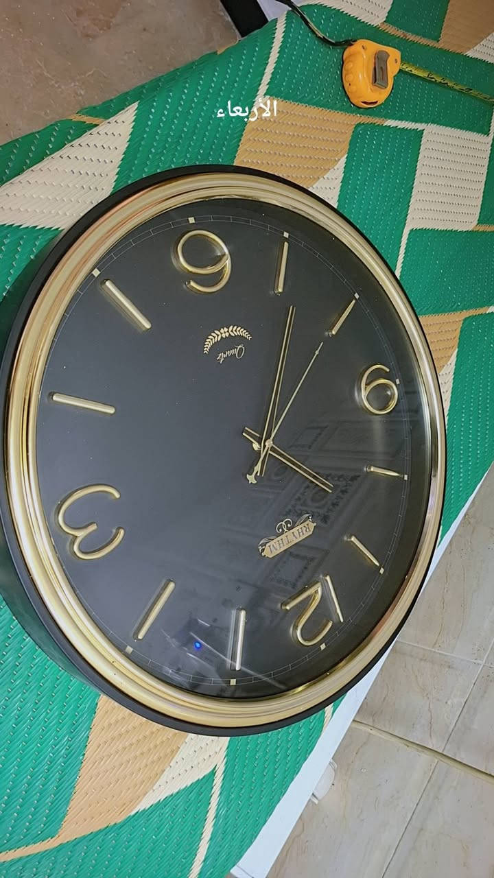 ساعة جدارية مميزة
قطر ٤٥ سم
بغداد يوجد توصيل
السعر 25 الف
***********
