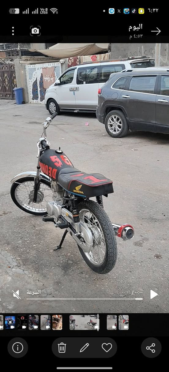 هوندا • دراجه • بدون مفتوحه