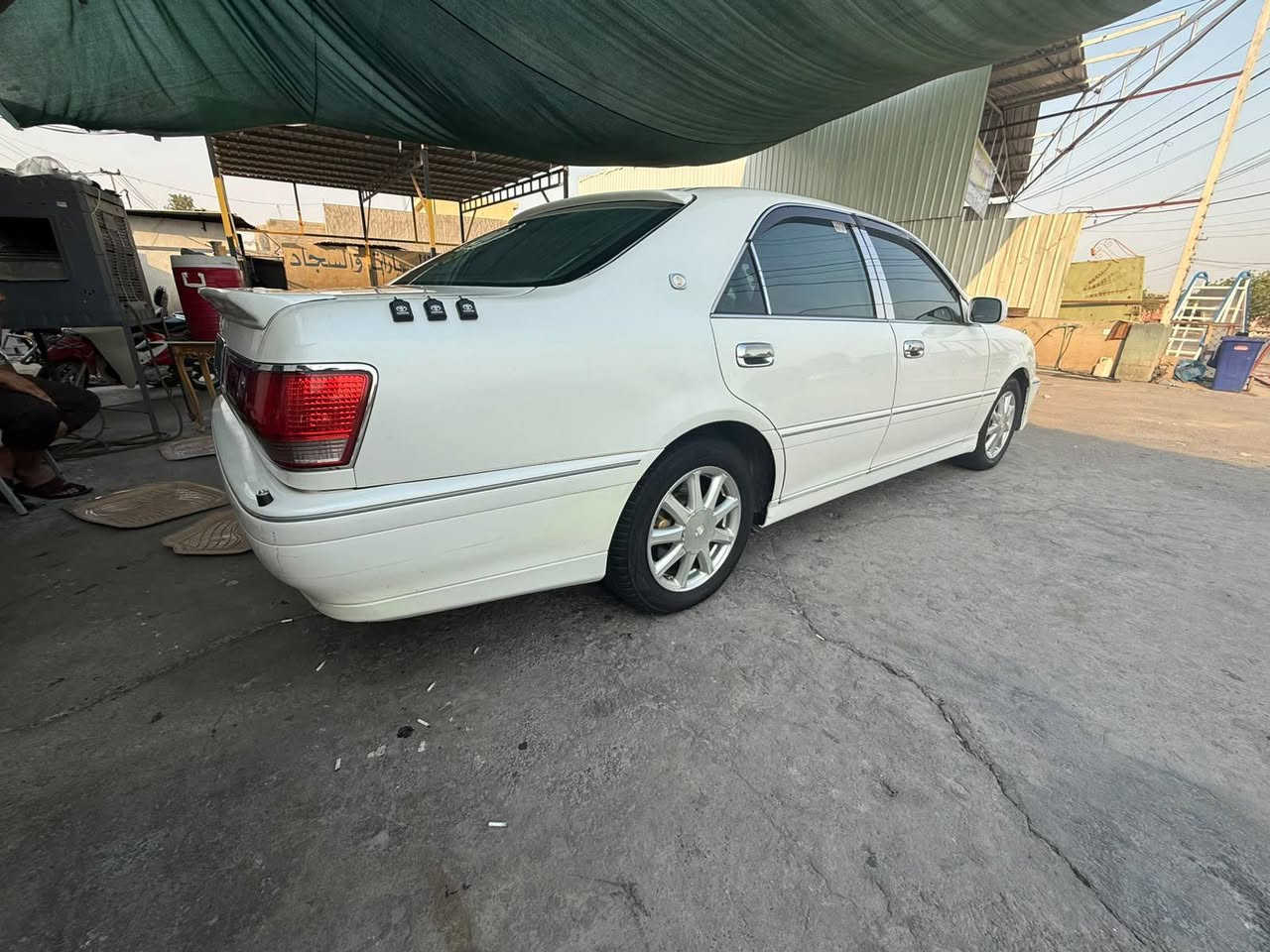 السلام عليكم للبيع موديل 2000 كص قماره فقط لباقي مكفول رقم بغداد قرار 48 حرف ز بأسمي تحويل مباشر فول عده لفتحة مكينة ديفور الكبير 4دكم 4كراسي كهرباء ثلاجة قطعتين تبرين برده خلفية ستيرن كهرباء دبل شاشه ارايل أمامي خلفي كرستال 3طكات تحوير نجف وشادلها مشط وفرام ممه يسره بلاد مكاني بلد السيد محمد ع
السعر 125  وبيها مجال قليل 
***********
