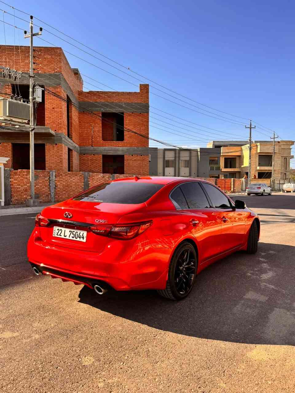 انفنتي Q50 • ريد سبورت • صور حادث