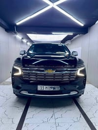 تاهو premier  موديل 2023 اللون اسود مغلفه بالكامل ppf خليجي السياره وك...