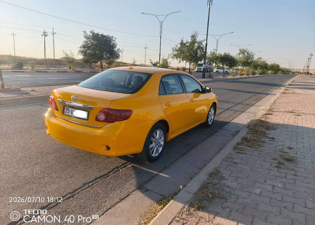 کورلا 2009وارد کندی للبیع فقط بيها باب السكن مبدل بيلادي بدون دواخل بجم كبس رقم جديد بطاقة بنزين صبغ جديد  سعر 115وبيها مجال بدون ازعاج شراي اتصل ***********
