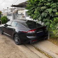 كيا ستنكر gt2 موديل 2022 للبيع فقط بدون مراوس لون نفطي  ٦ سلندر توين ت...