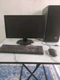 i5-4 ram 12 ddr3 ssd120+hdd500 شاشه + كيبورد و ماوس و اسلاك توصيل
