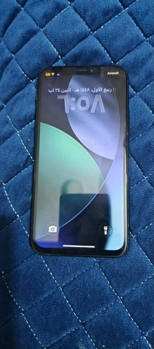 ‏سلام عليكم iPhone 11 بروماكس ‏مبدل شاشة وبطارية وظهر مكسور السعر 175 وبي مجال مكاني بغداد ‏جهاز نظيف جهاز مال بيت شراي يجي وساب وخط مفتوح ***********
