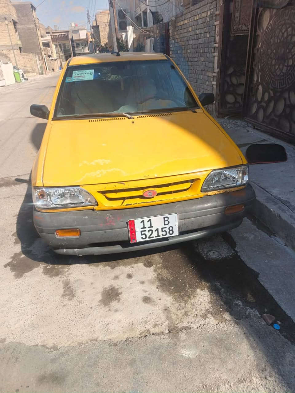 السلام عليكم سايبا للبيع موديل ١٢ مكينه كير مكفولات تبريد شغال كلها شغاله السياره رقم بغداد مصفره هيئه وغرامات دوشمه جديده مكان السياره بغداد المشتل السعر ٢٥ وبيها مجال لاستفسار الاتصال ع الرقم 
***********
