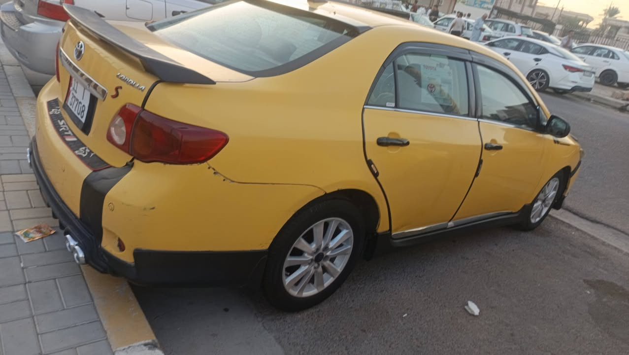 للبيع كورولا موديل 9امريكي الضرربنيد+جاملغ بدون دواخل السعر٩٠مكاني فلوجة اي استفسار ***********اومراسله
