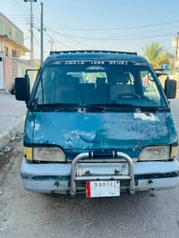 كيا بستا موديل 94سنويه نافذه صار شهرين جاهزه من كلشي ناقصه بس مشط ستير...