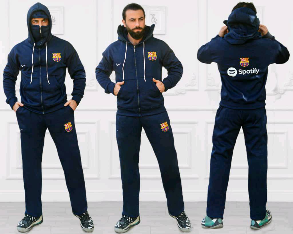 تراك رجالي • موديل برشلونة • قطن مبطن
